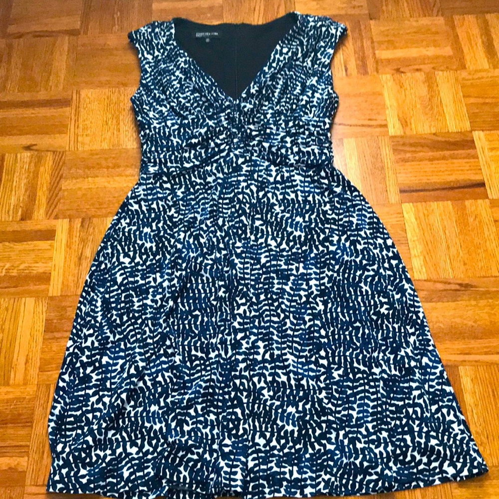 Blue Floral Dress